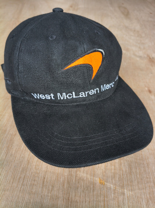 1999 West McLaren Mercedes Mika Hakkinen official cap hat vintage F1