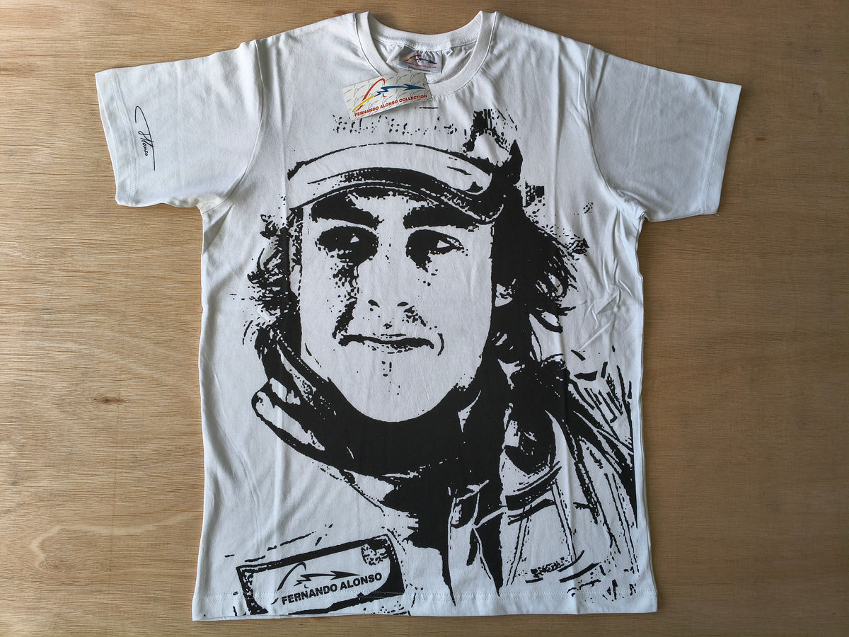 2006 Fernando Alonso Renault F1 team official t-shirt vintage F1