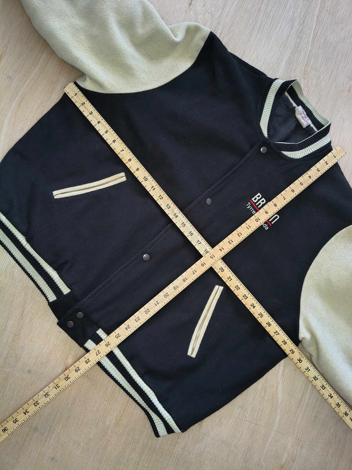 1991 Braun Tyrrell 020 Honda bomber jacket vintage F1
