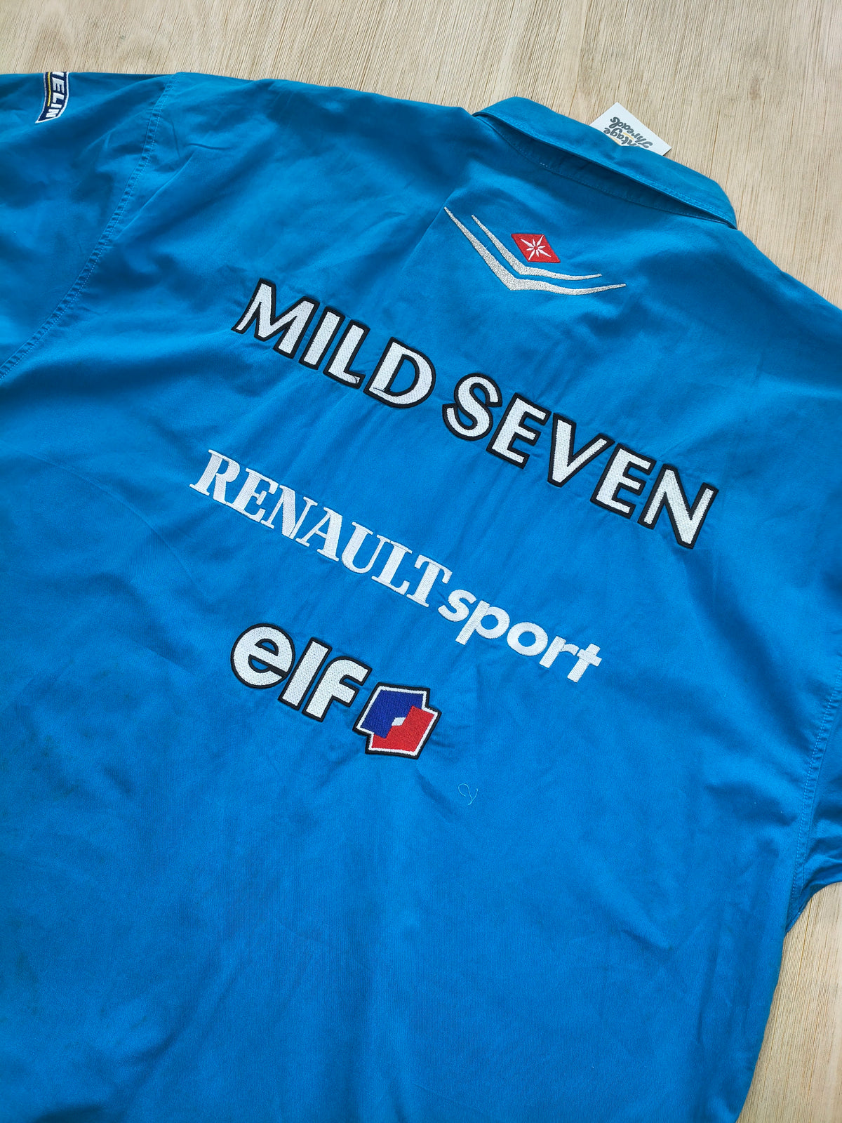 2001 Benetton team shirt B201 Mild Seven vintage F1