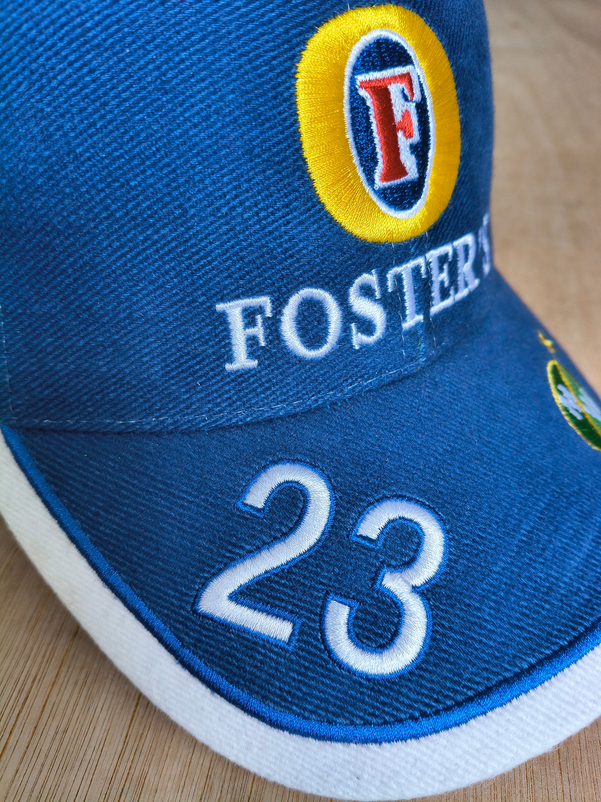 2002 Mark Webber Fosters cap hat Minardi official vintage F1