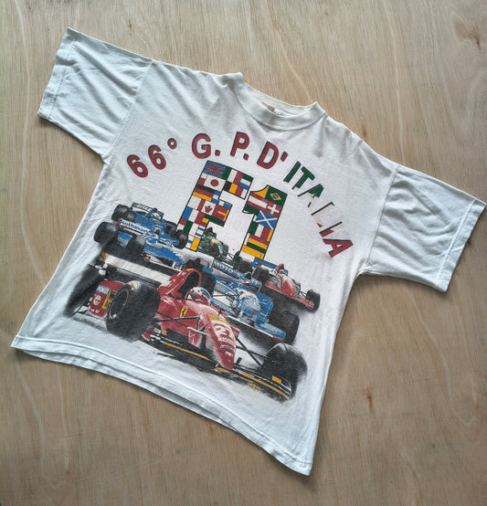 1995 Monza Italian Grand Prix t-shirt 66º Gran Premio d'Italia all over print AOP vintage F1