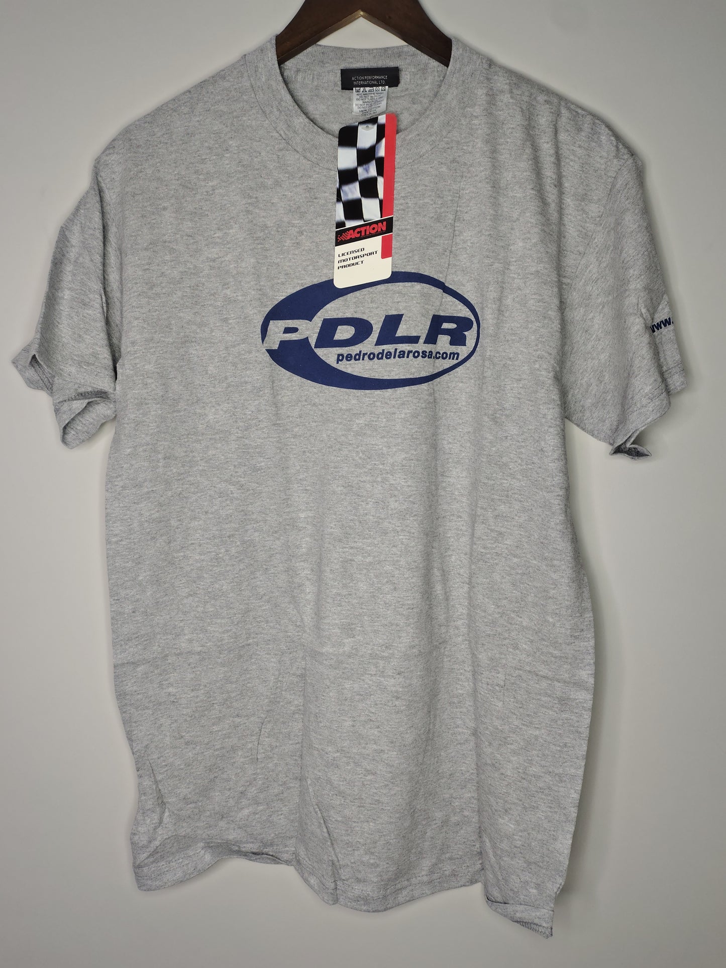 Official Pedro De La Rosa t-shirt PDLR Arrows Jaguar McLaren vintage F1