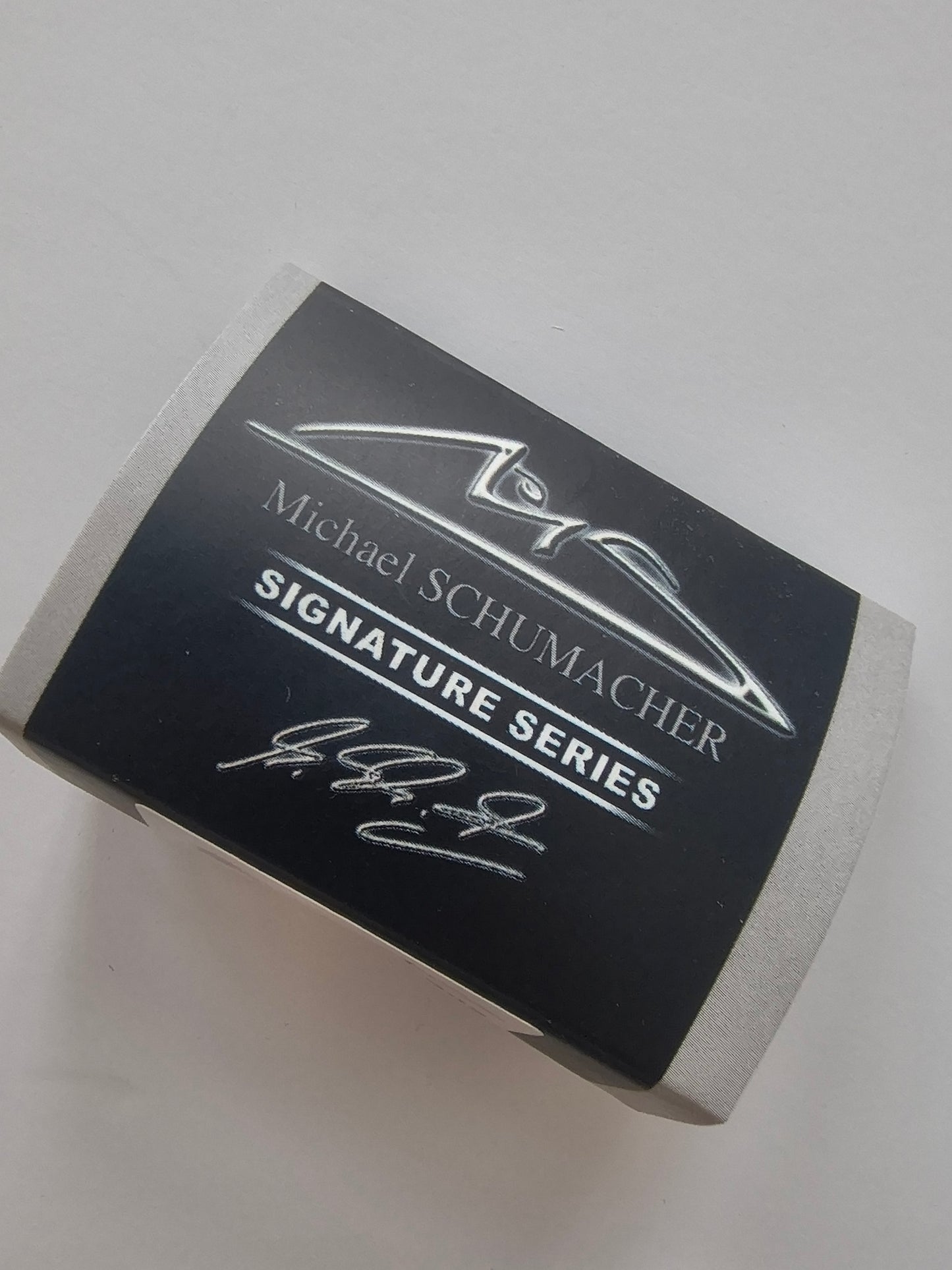 2000 Michael Schumacher signature series helmet pin badge Ferrari official vintage F1