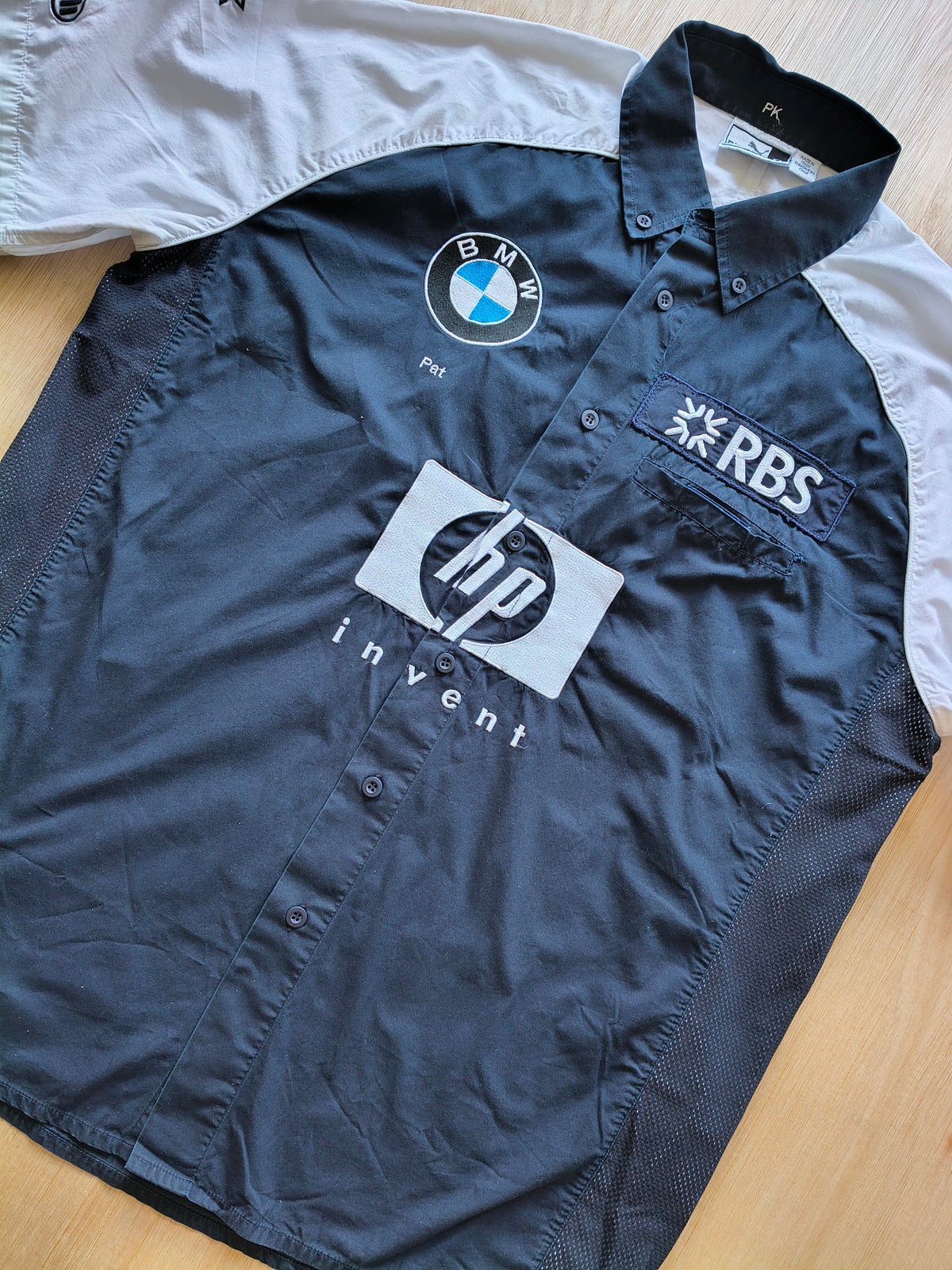 2005 BMW Williams Team issue pit shirt official vintage F1