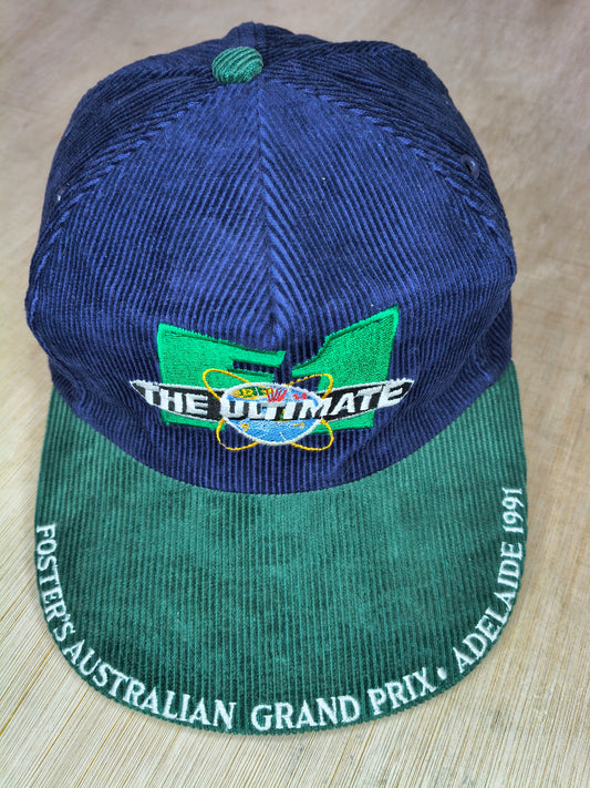 1991 Australian grand Prix cap hat Adelaide vintage F1