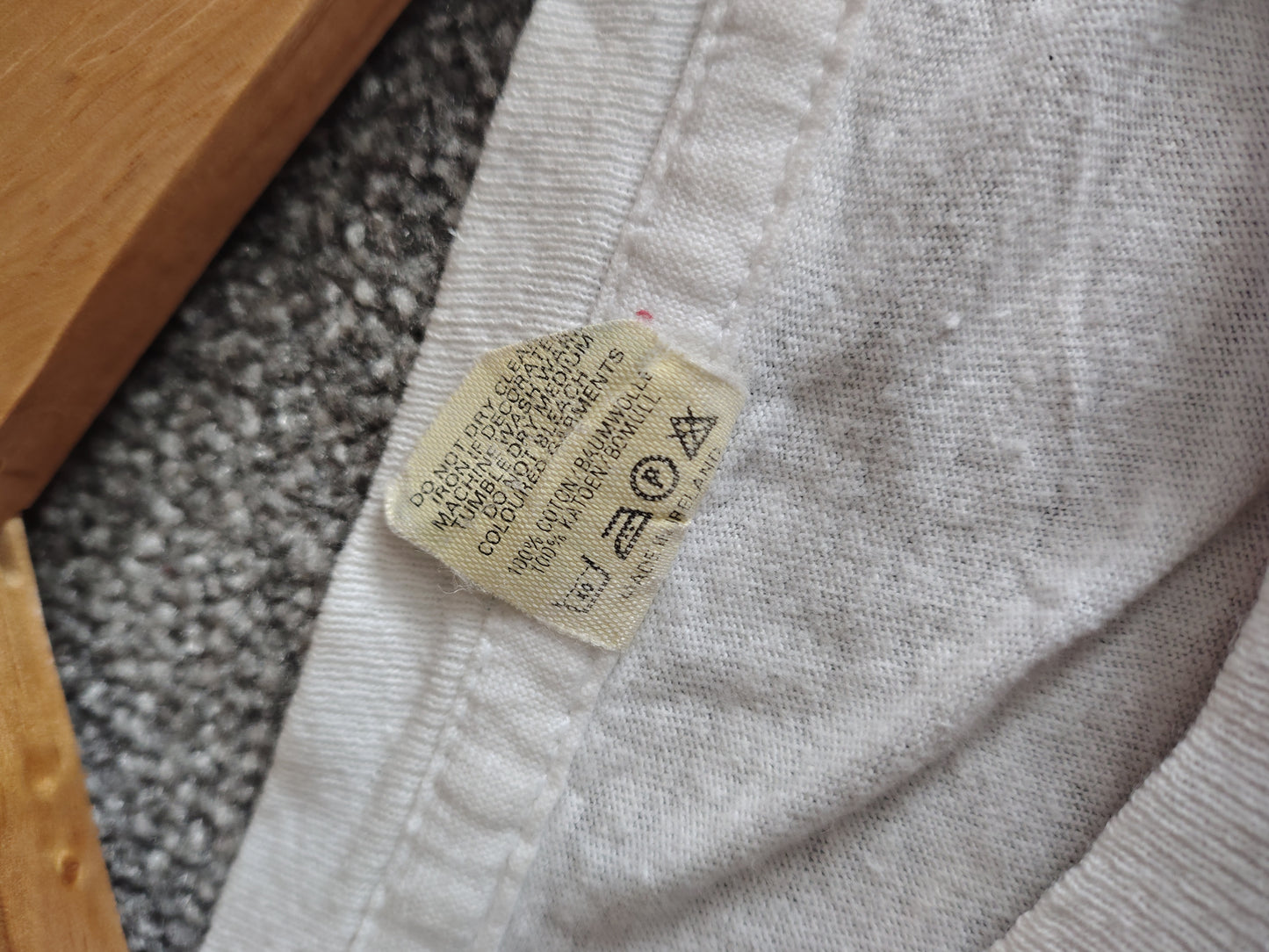 1989 Shell British Grand Prix single stitch t-shirt Silverstone official screen stars Silverstone Benetton B189 Ferrari 640
