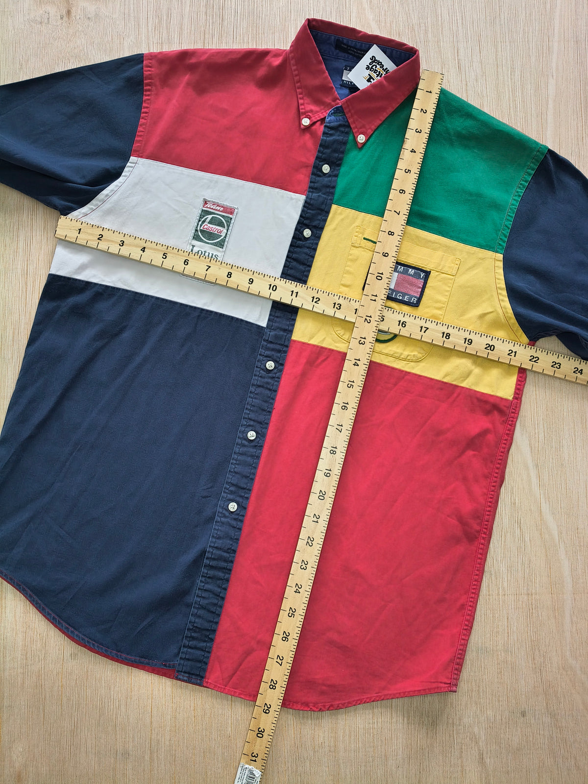 Early 1990s Tommy Hilfiger Lotus shirt  vintage F1
