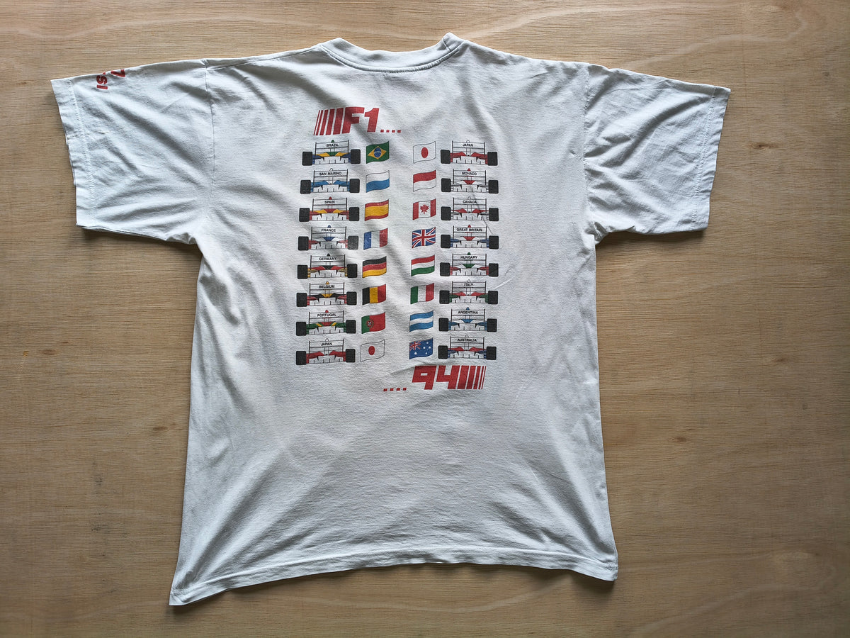1994 Jean Alesi Ferrari 412 T1 t-shirt vintage F1