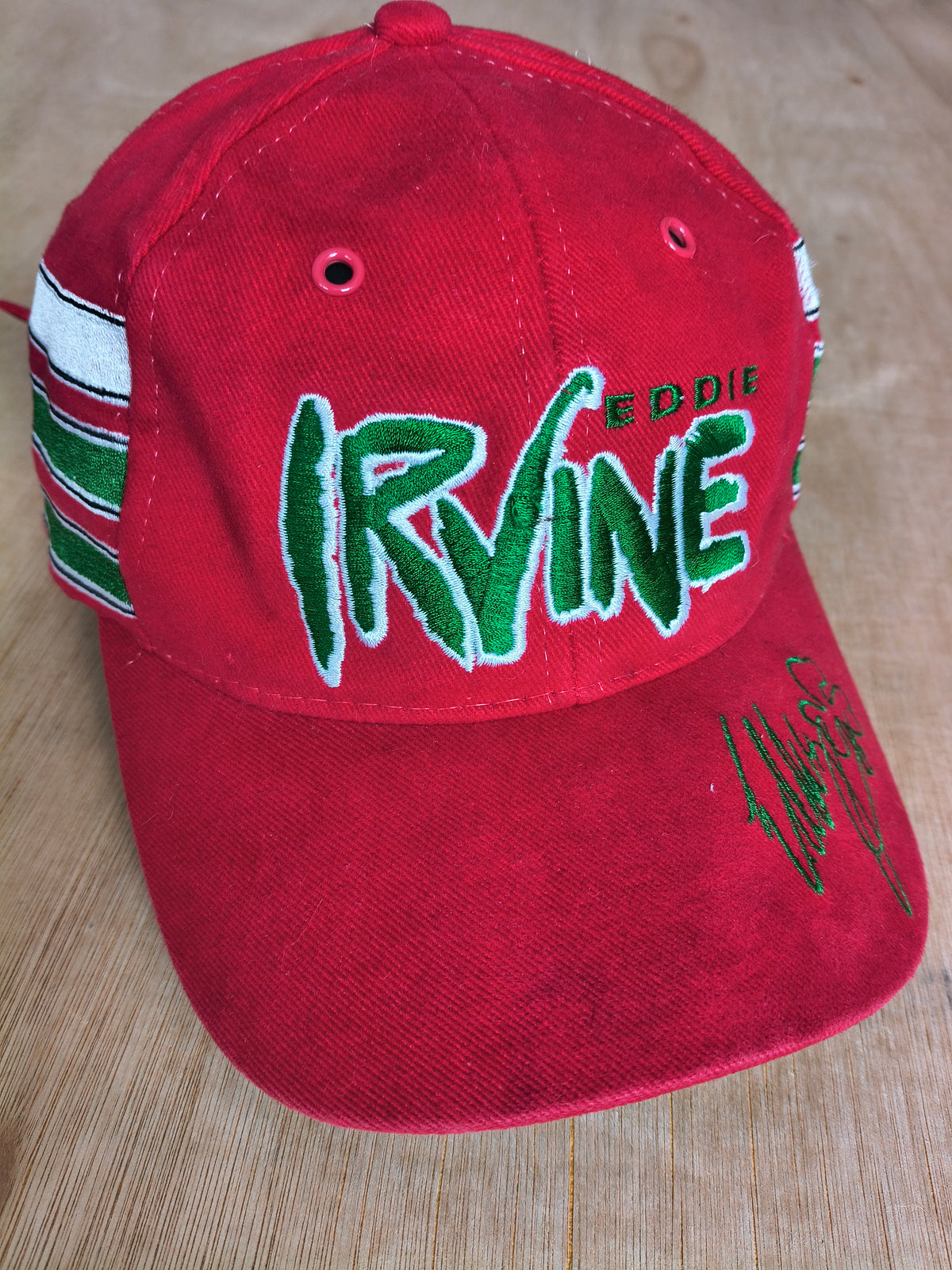 1998 Eddie Irvine cap hat Ferrari F300 official vintage F1