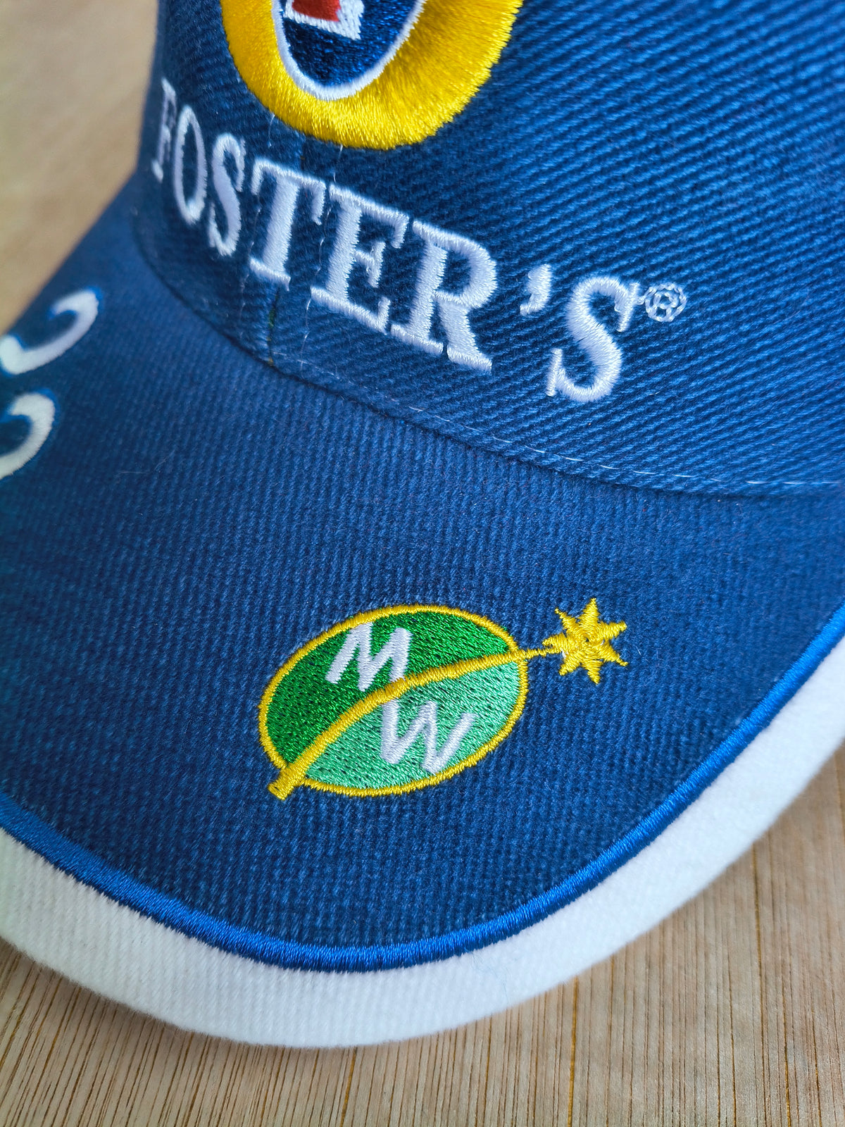 2002 Mark Webber Fosters cap hat Minardi official vintage F1
