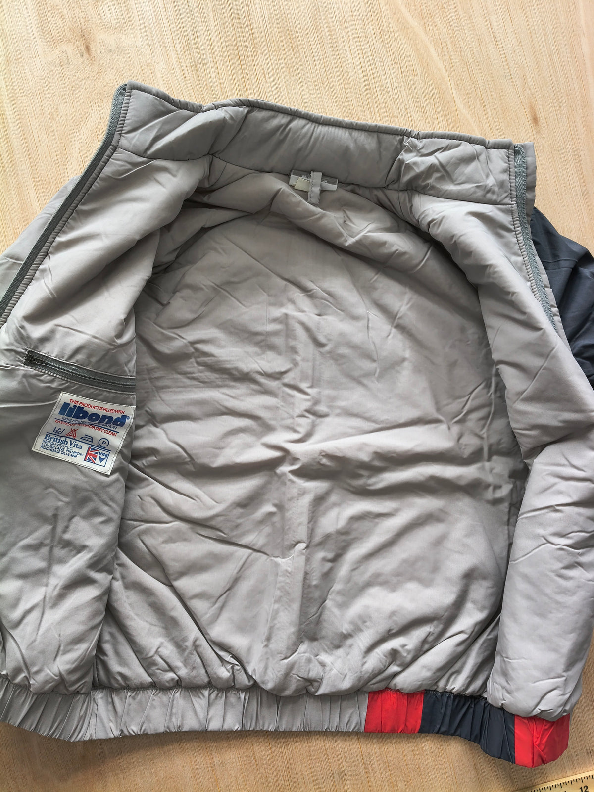 1980s Mobil 1 Rally Formula padded jacket vintage