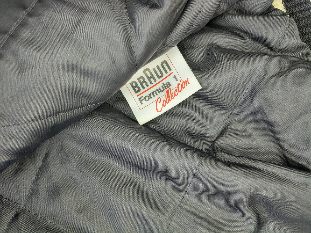 1991 Braun Tyrrell 020 Honda bomber jacket vintage F1