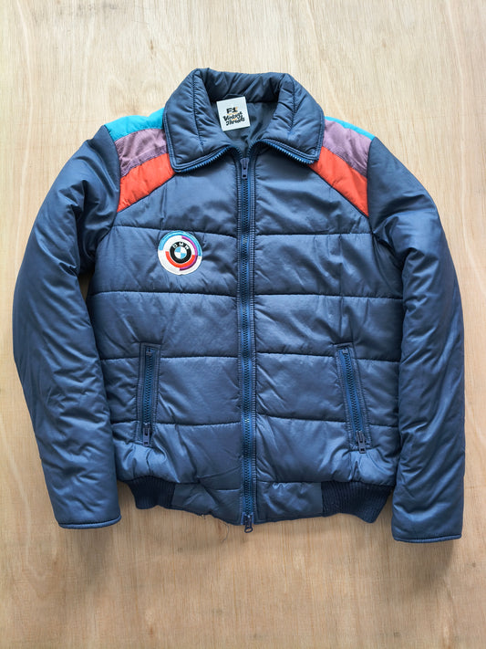 1980s BMW padded jacket rally touring cars DTM procar M1 M3 vintage