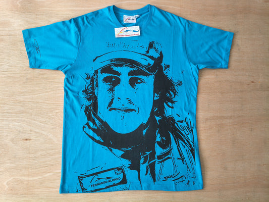 2006 Fernando Alonso Renault F1 team official t-shirt vintage F1