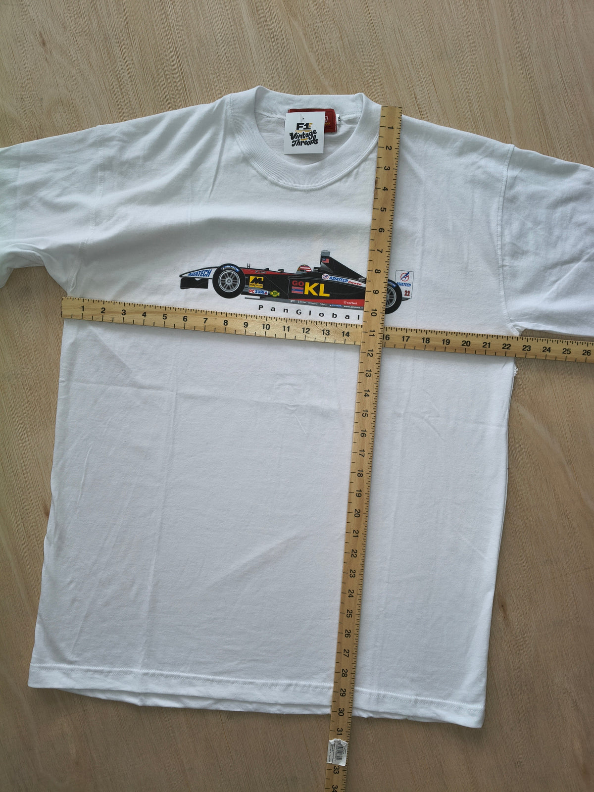 2002 KL Minardi Asiatech PS02 official team t-shirt Asiatech Mark Webber era vintage F1