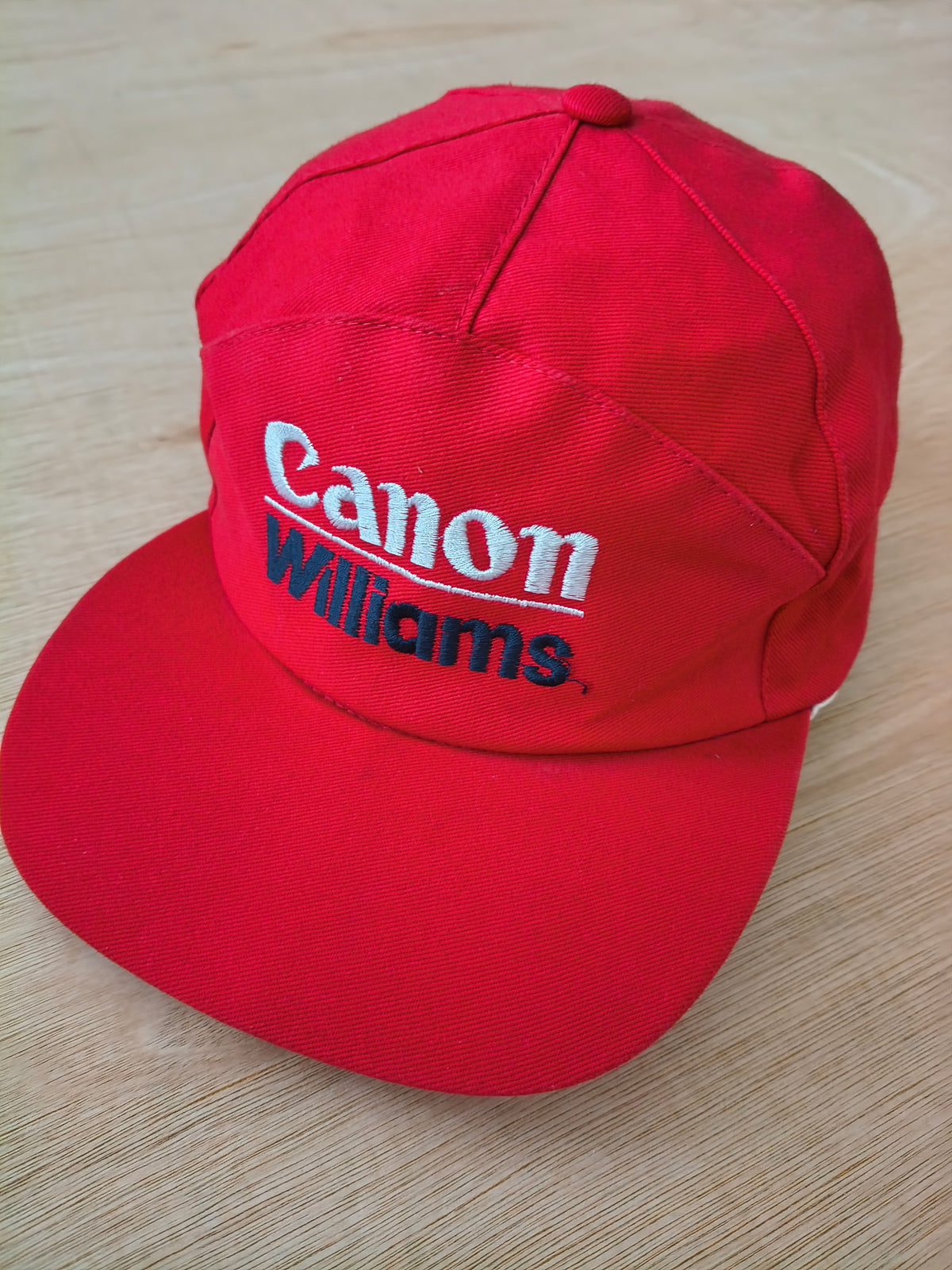 Circa 1992 Canon Williams cap hat Nigel Mansell era FW14 vintage F1