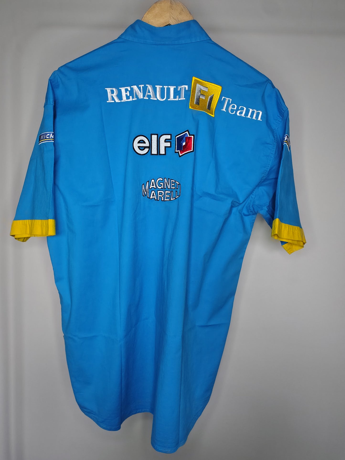 2003 Renault F1 team member shirt official Kappa large Fernando Alonso era R23