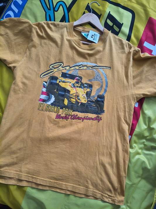 1997 Jordan Grand Prix t-shirt Peugeot 197 vintage F1