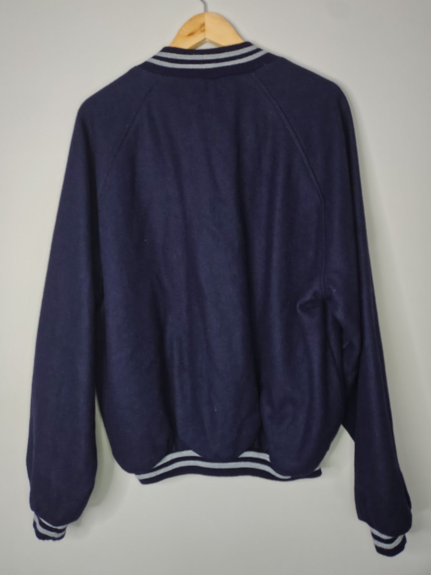 Official Cosworth Power navy bomber jacket made in England large