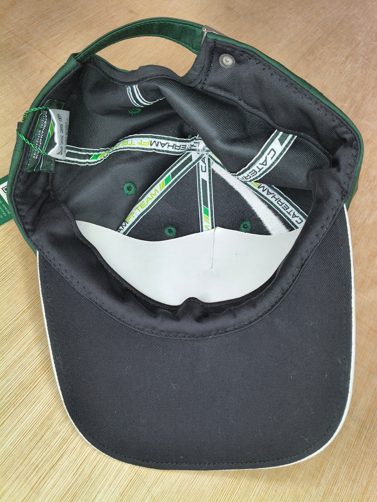 Official Caterham F1 team cap hat with tags