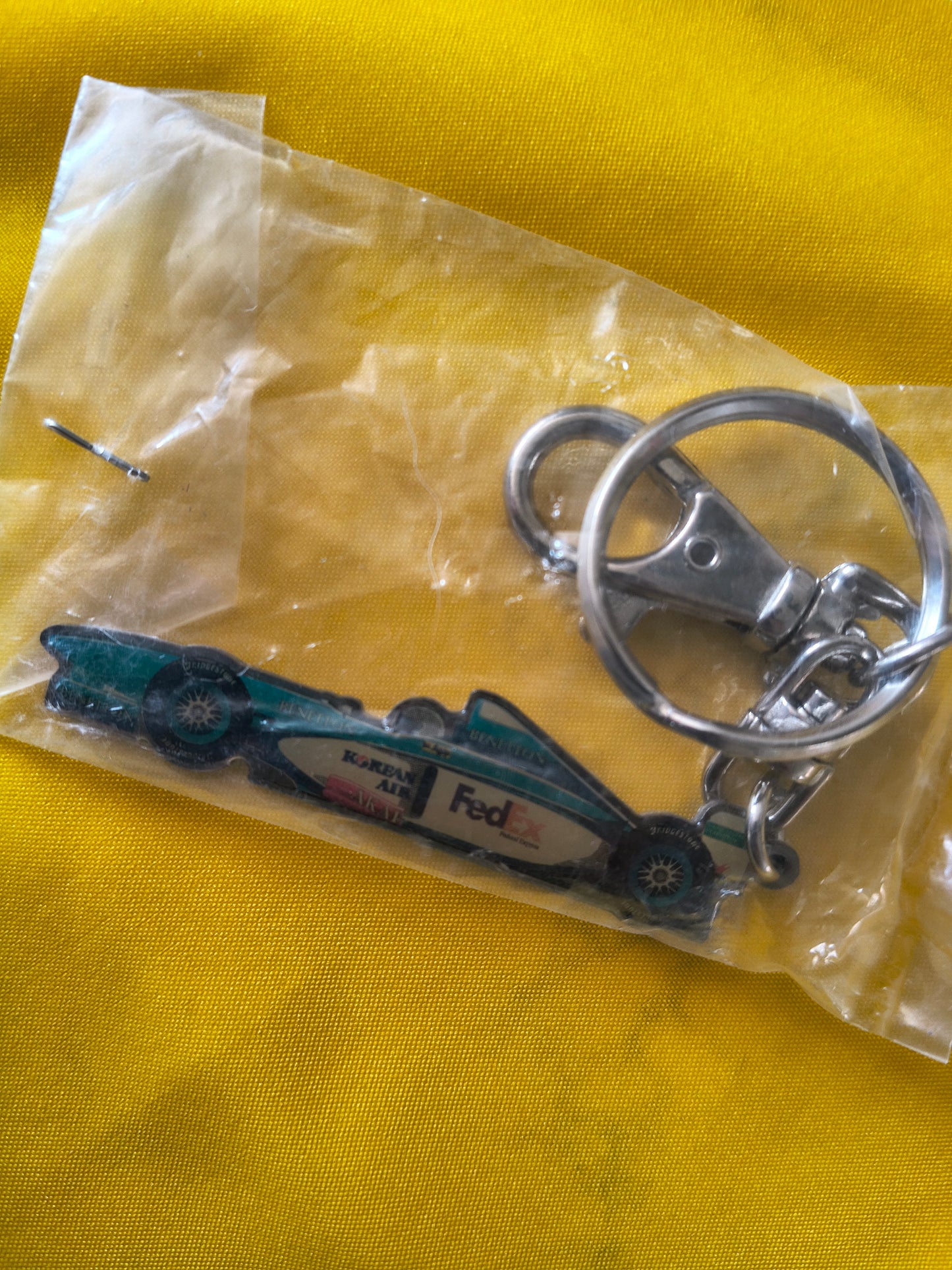Original 1998 F1 car keyring grand Prix vintage F1 various