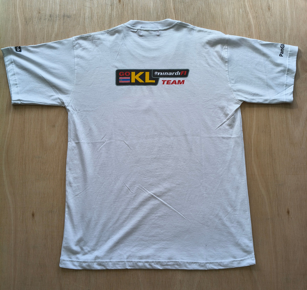 2002 KL Minardi Asiatech PS02 Alex Yoong t-shirt official vintage F1