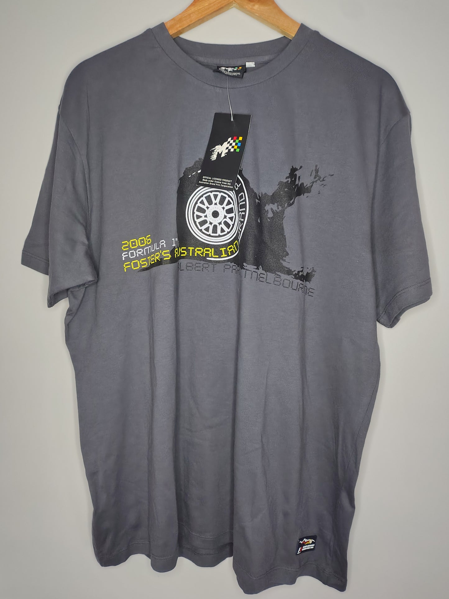 Official 2006 Fosters Australian grand Prix F1 t-shirt