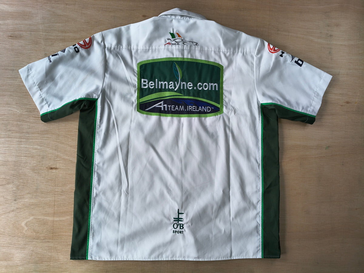 Official A1 Grand Prix Team Ireland team issue shirt