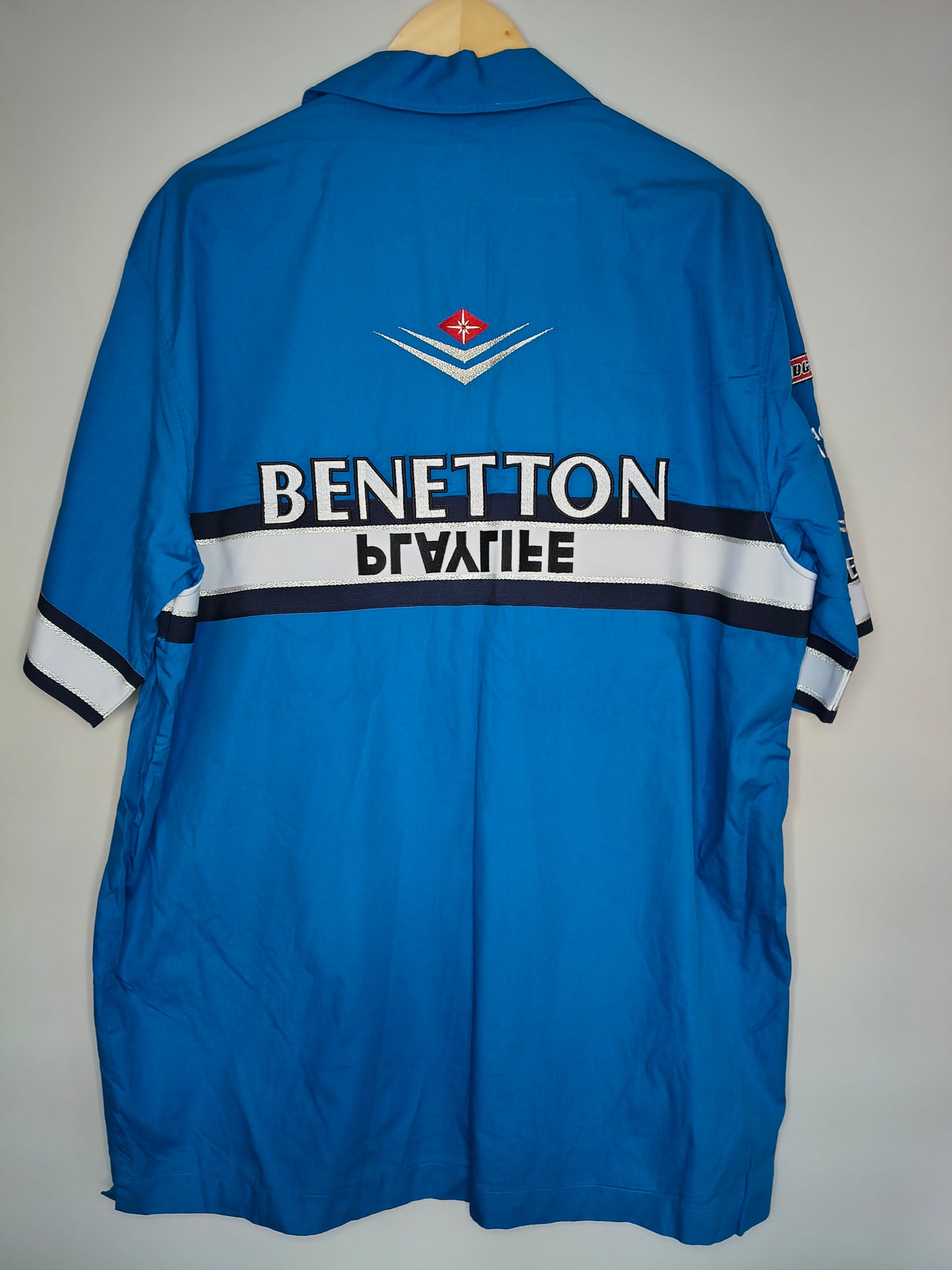 2000 Benetton Formula team issue crew shirt B200 F1 vintage