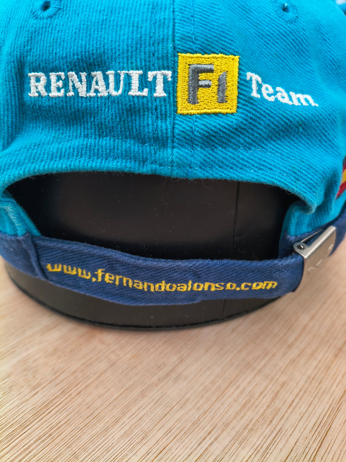 2006 Fernando Alonso Renault F1 team cap hat R26 official vintage F1