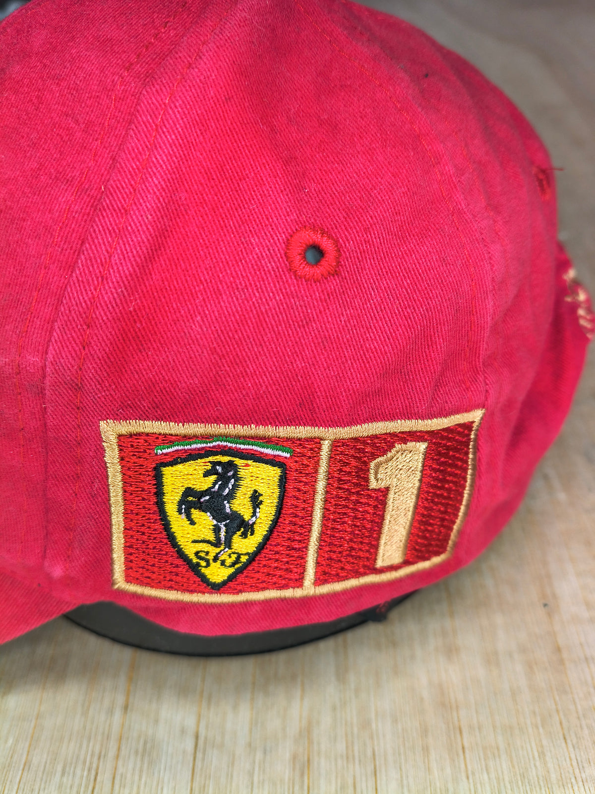 Official Michael Schumacher 6 times world champion cap hat vintage F1