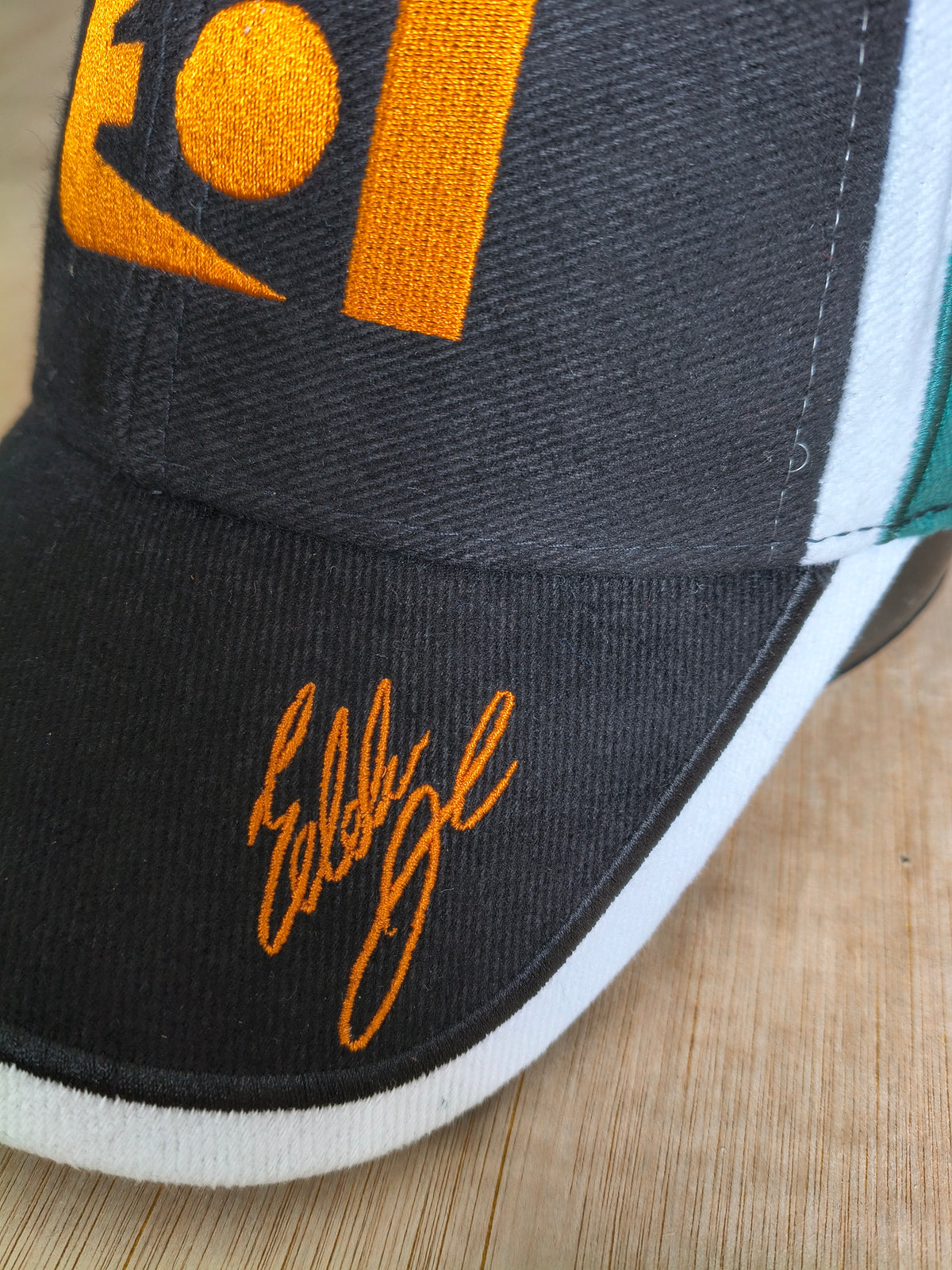 2002 Eddie Irvine Jaguar Racing cap hat R3 official vintage F1