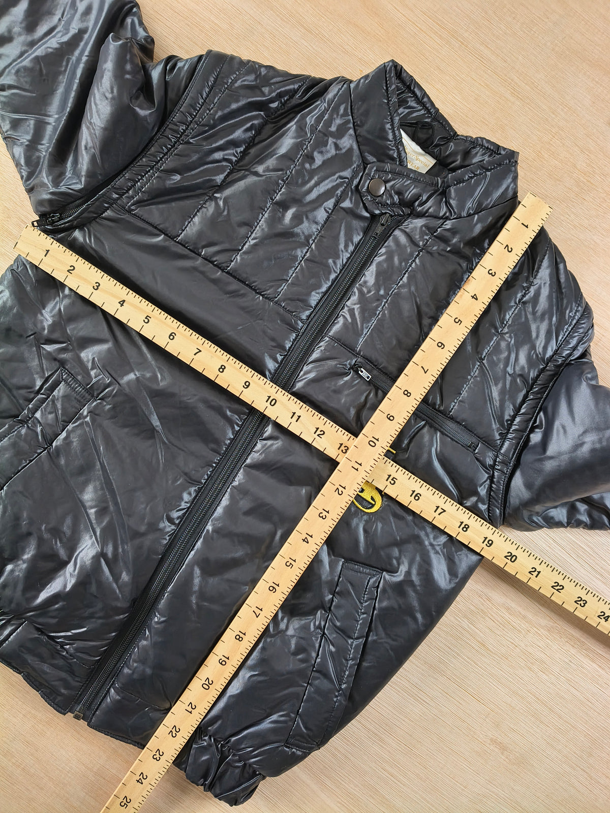 Vintage John Player Special JPS padded jacket gilet Lotus era vintage F1