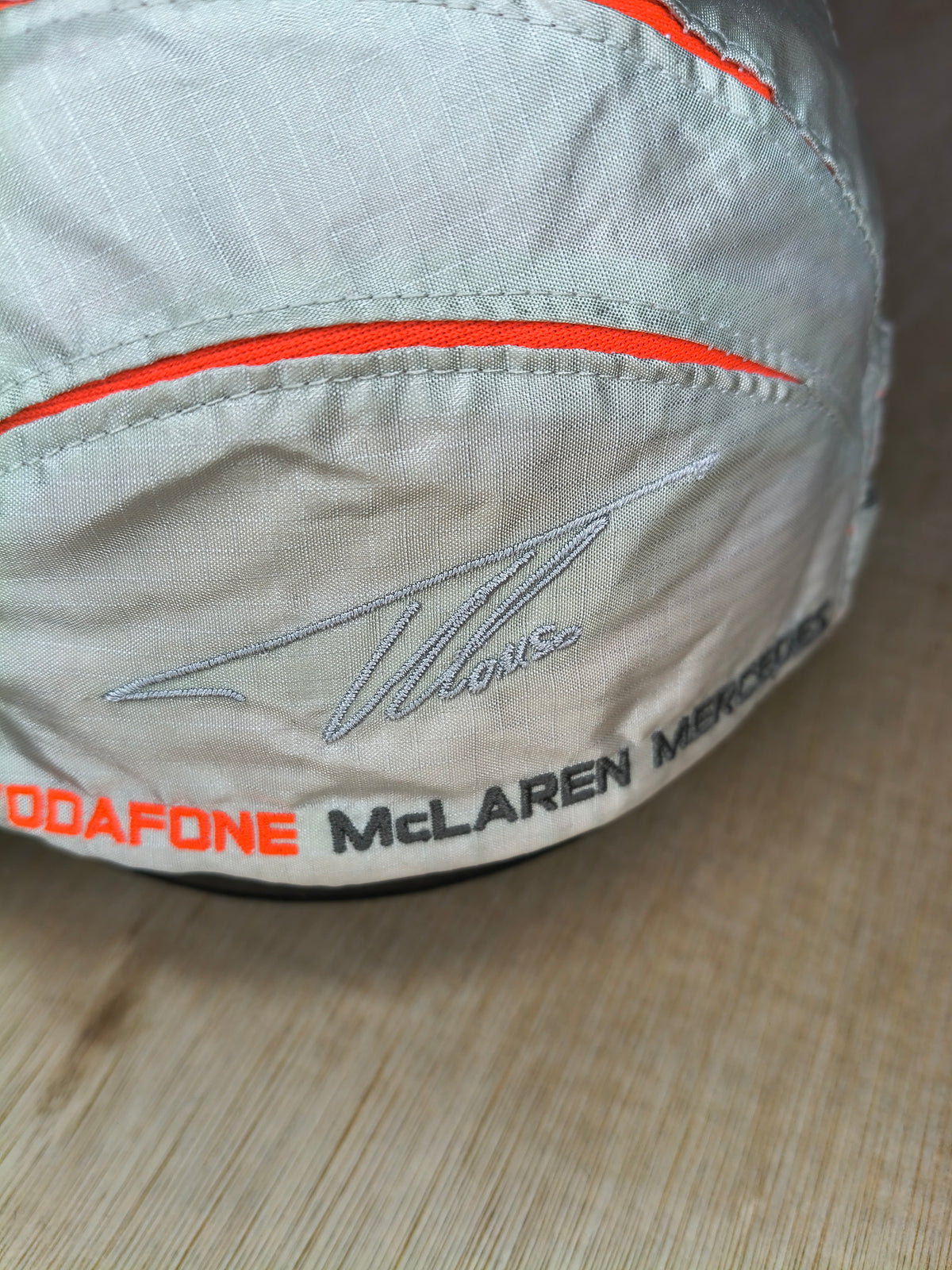 2007 Vodafone McLaren Mercedes team cap hat Fernando Alonso Lewis Hamilton MP4-22 vintage F1