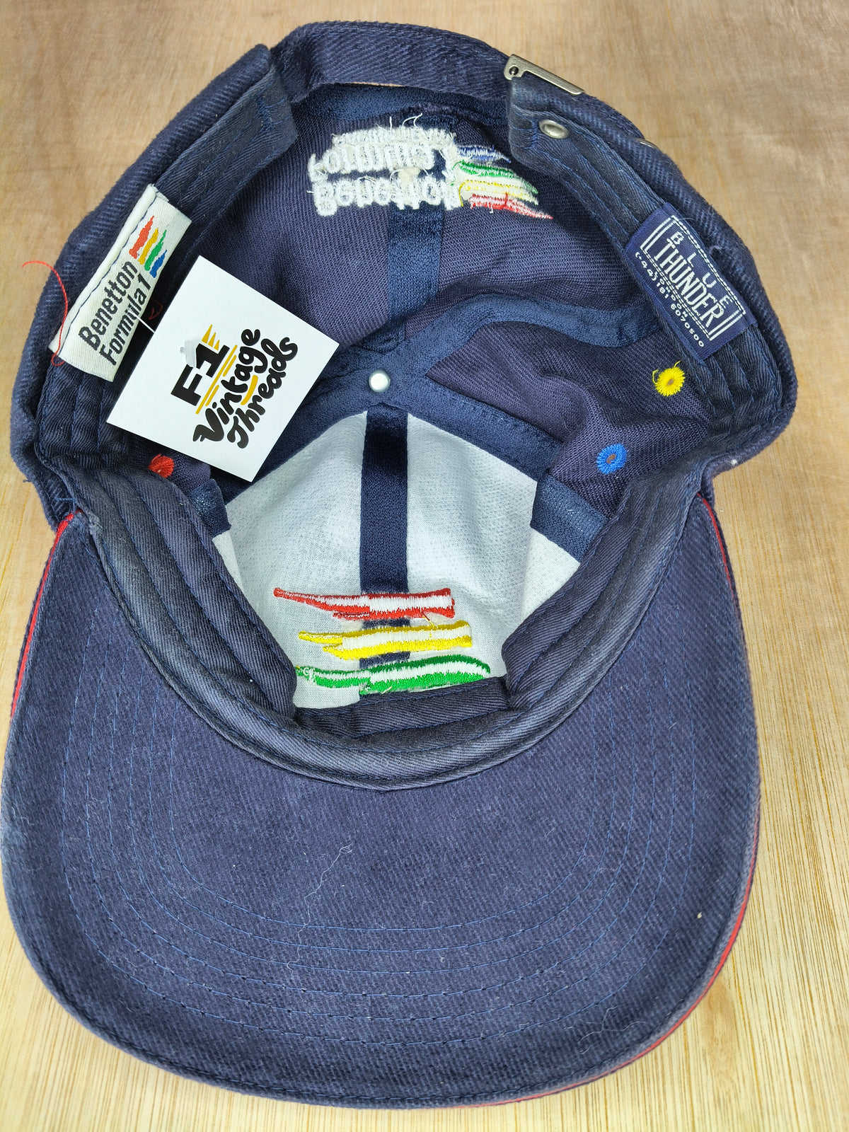 Official Benetton Formula cap hat vintage F1