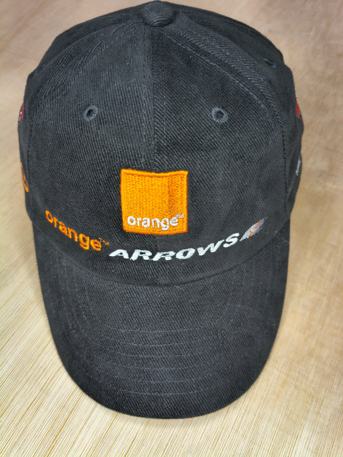 2001 Orange Arrows Jos Verstappen cap hat A22 vintage F1